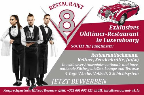 Jobangebote Restaurant V8